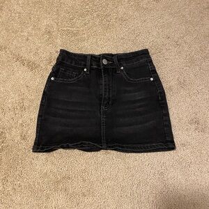 Fashion Nova Black Mini Skirt